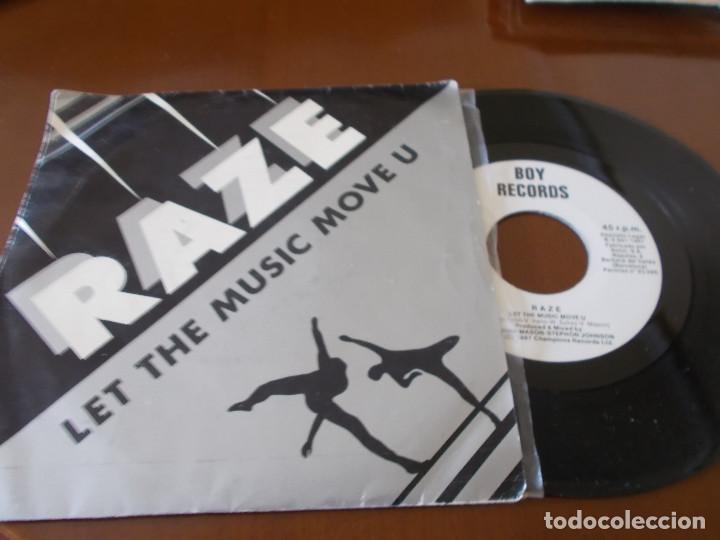 Discos de vinilo: RAZE, LET THE MUSIC MOVE U. GET DOWN - Foto 1