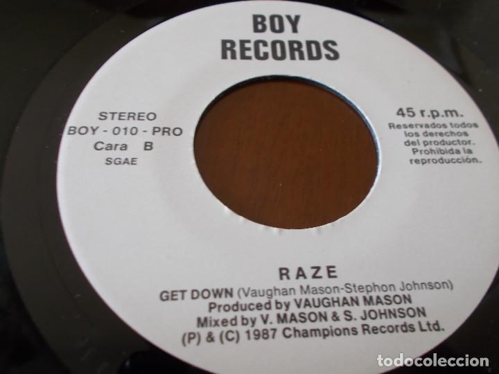 Discos de vinilo: RAZE, LET THE MUSIC MOVE U. GET DOWN - Foto 3