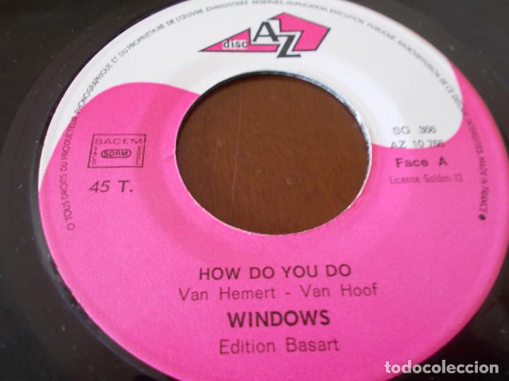 Discos de vinilo: WINDOWS. HOW DO YOU DO. NOBODY&acute;S BABY. - Foto 2
