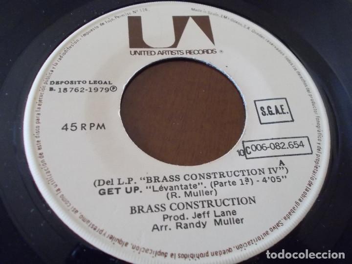 Discos de vinilo: BRASS CONSTRUCTION, GET UP. LEVANTATE. - Foto 3