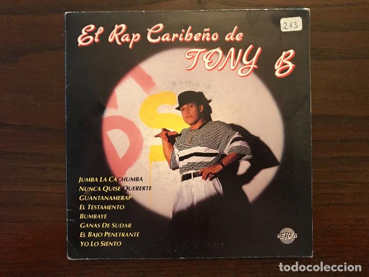 Discos de vinilo: Tony B &ndash; Al Borde Del Sentido - single - Foto 1