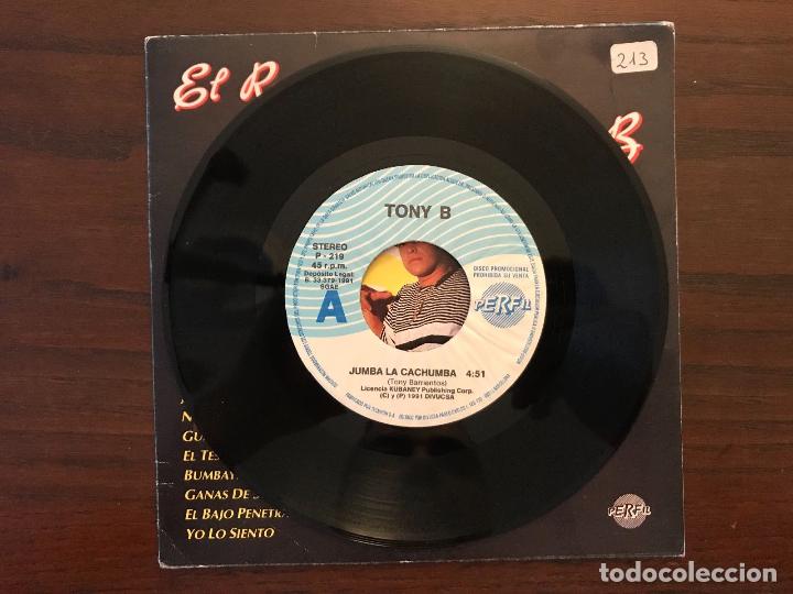 Discos de vinilo: Tony B &ndash; Al Borde Del Sentido - single - Foto 3