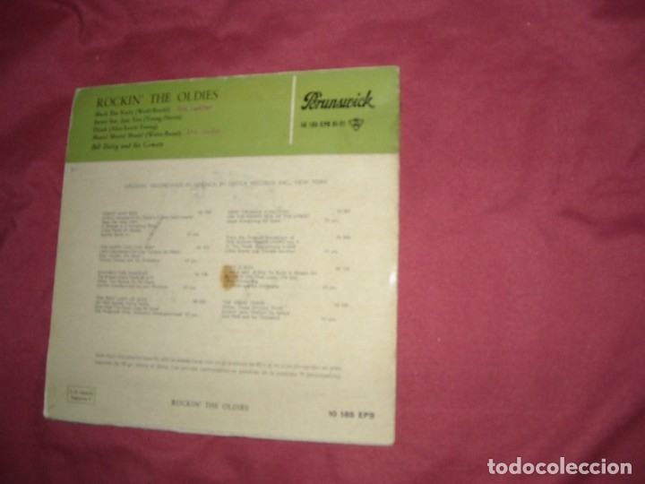 Discos de vinilo: BILL HALEY AND HIS COMETS EP SHAKY 1960 SPA - Foto 2
