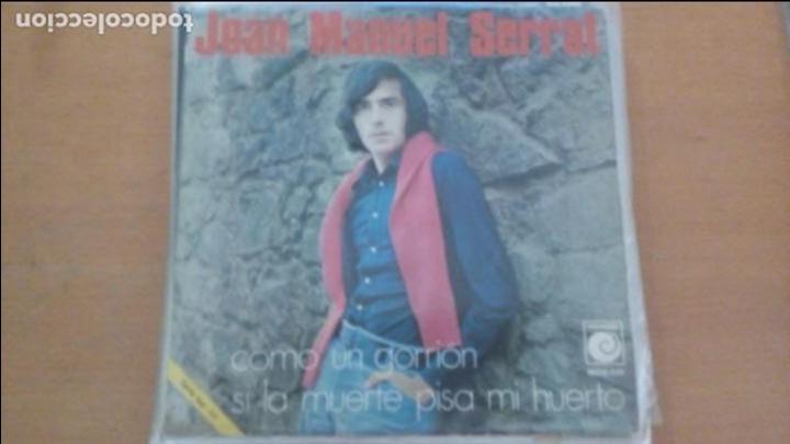 Discos de vinilo: JOAN MANUEL SERRAT COMO UN GORRION SINGLE - Foto 1