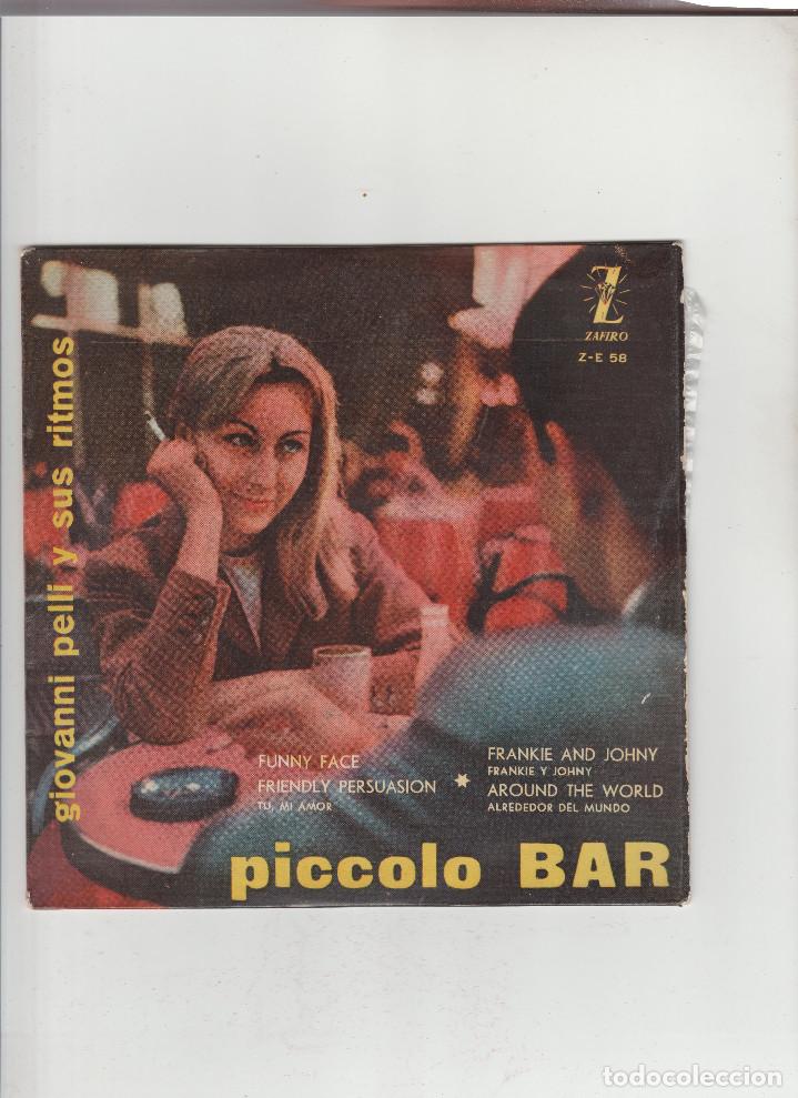 Discos de vinilo: PICCOLO BAR- GIOVANNI PELLI Y SUS RITMOS - Foto 1