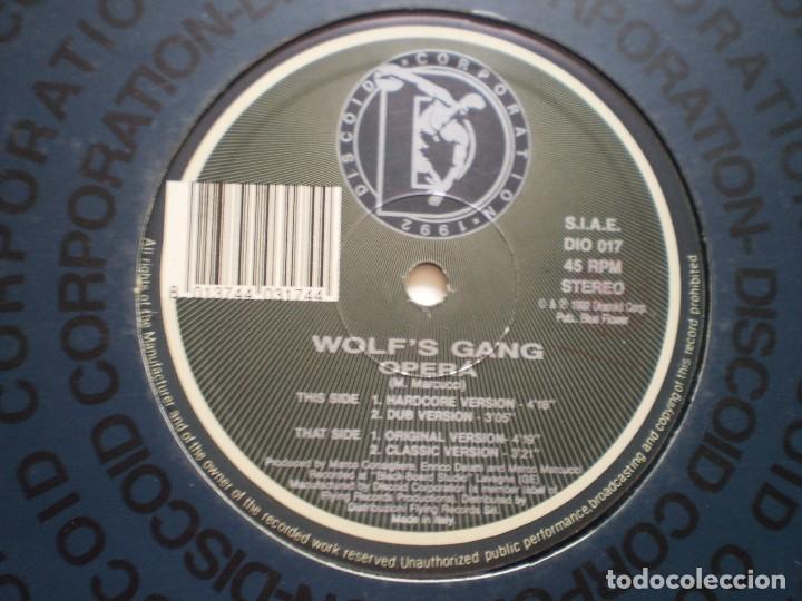 Discos de vinilo: MAXI 12 PULGADAS. WOLF&acute;S GANG. OPERA - Foto 1