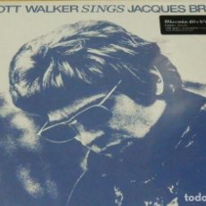 Discos de vinilo: SCOTT WALKER SINGS JACQUES BREL * LP 180G AUDIOPHILE VINYL PRESSING * LTD * RARE. Lote 250346530