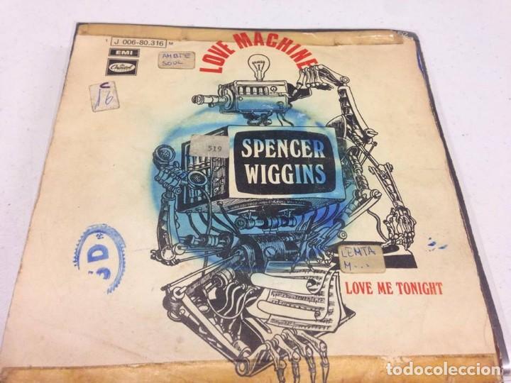 Discos de vinilo: &iexcl;Spencer Wiggins - Love Machine - Foto 1