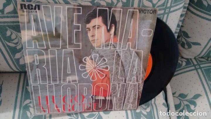 Disques de vinyle: SINGLE (VINILO) DE HUGO MARCEL A&Ntilde;OS 60