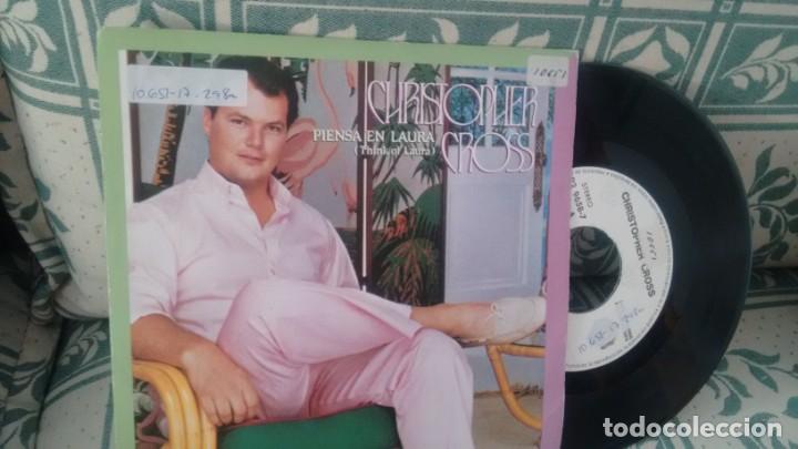 Discos de vinilo: SINGLE (VINILO) DE  CHRISTOPHER CROSS A&Ntilde;OS 80 - Foto 1
