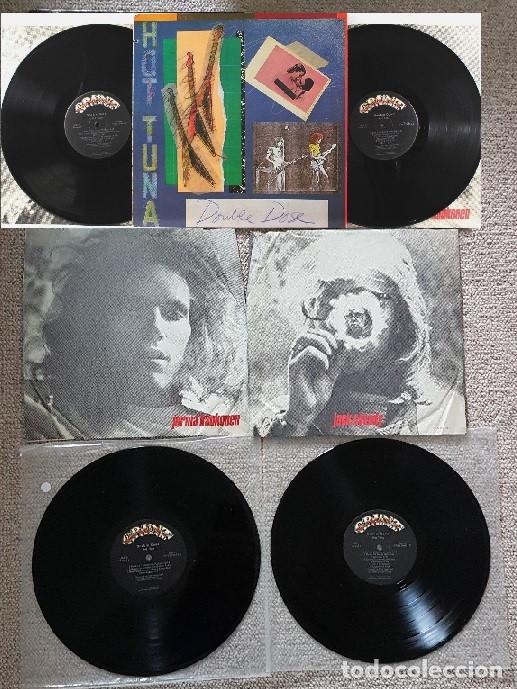 Discos de vinilo: JEFFERSON AIRPLANE,HOT TUNA / DOUBLE DOSE 1978, DOBLE LP !! PSCHY BLUES ! COMPLETA EDIC USA ! EXC !!