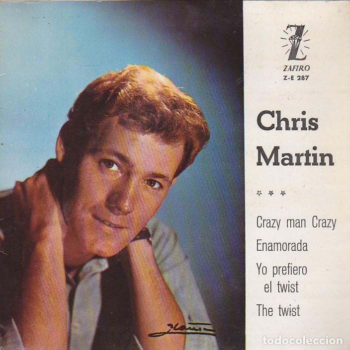 Discos de vinilo: EP CHRIS MARTIN CRAZY MAN EDITADO EN ESPA&Ntilde;A - Foto 1