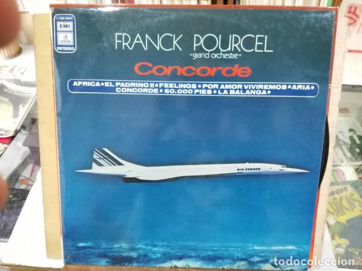 Discos de vinilo: Franck Pourcel - Concorde - LP. del sello Odeon de 1975 - Foto 1