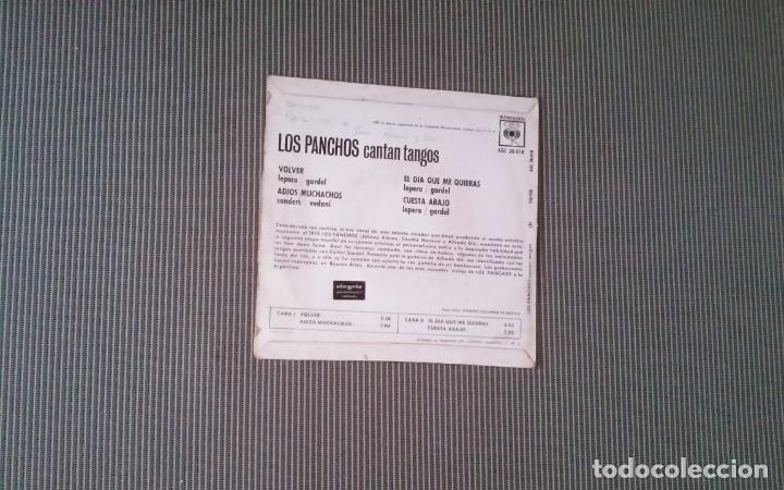 Discos de vinilo: los panchos cantan tangos. - Foto 2