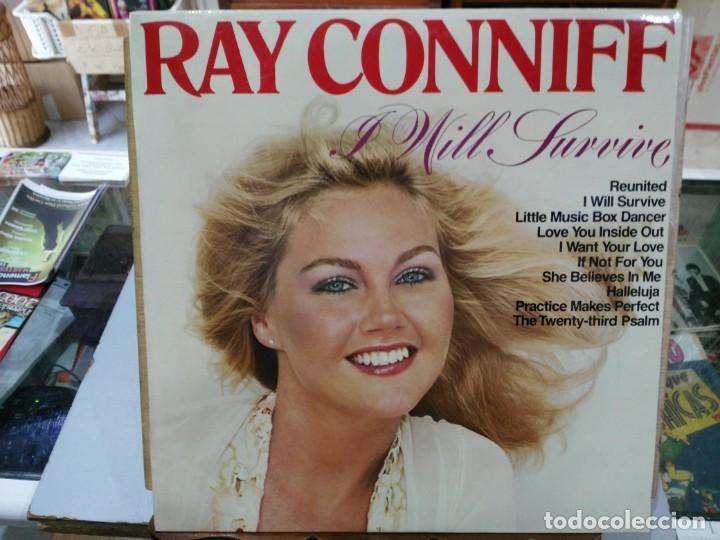 Discos de vinilo: Ray Conniff - I will survive - LP. del sello CBS de 1979 - Foto 1