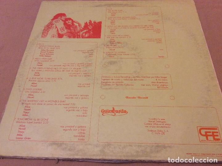 Discos de vinilo: HAZEL AND ALICE. Guimbarda 1976. - Foto 2