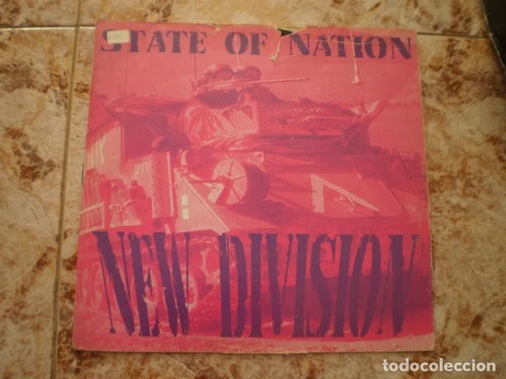Discos de vinilo: NEW DIVISION. STATE DIVISION. - Foto 1