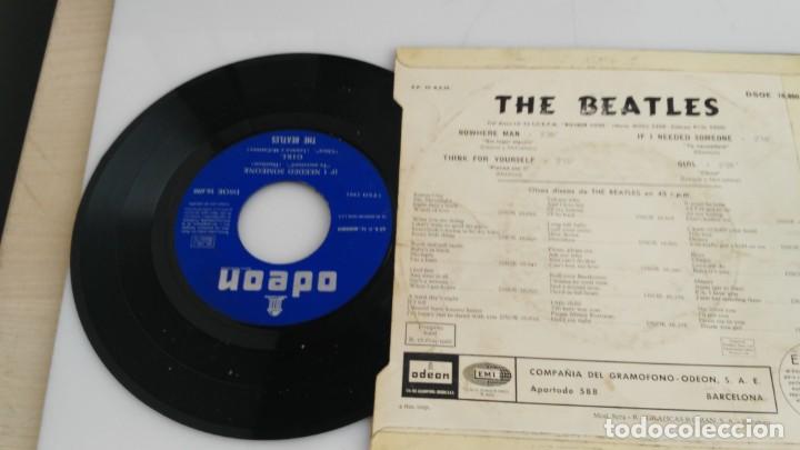 Discos de vinilo: ANTIGUO DISCO DE THE BEATLES THINK FOR  YOURSELF - Foto 3