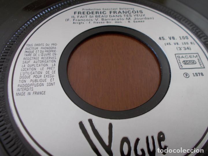 Discos de vinilo: FREDERIC FRANCOIS. SOIS ROMANTIQUE. - Foto 3