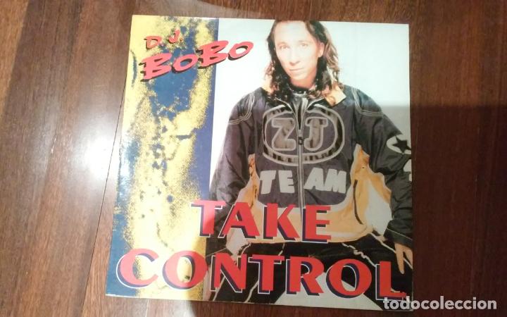 Discos de vinilo: d.j. bobo-take control.maxi espa&ntilde;a - Foto 1