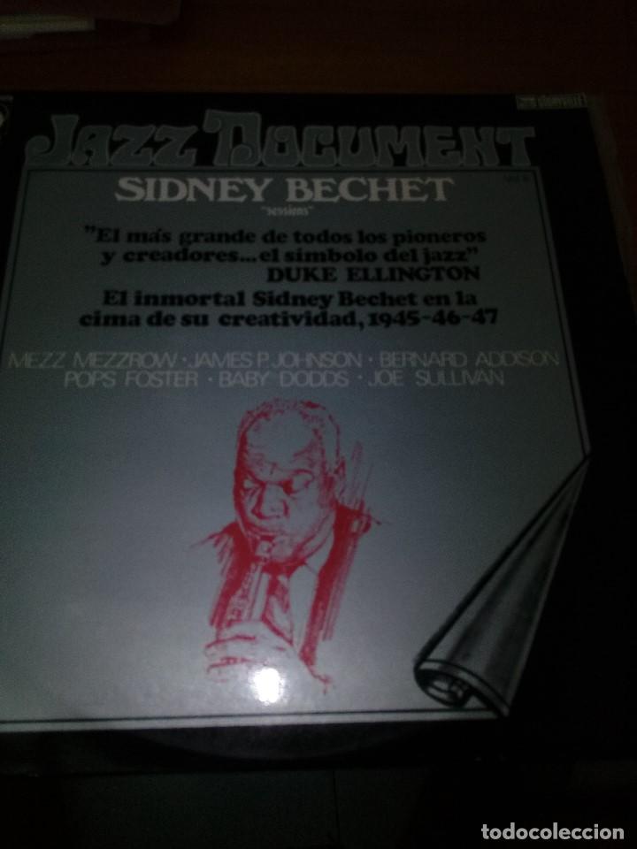 Discos de vinilo: JAZZ DOCUMETN. VOL. 8. SIDNEY BECHET. C9V - Foto 1
