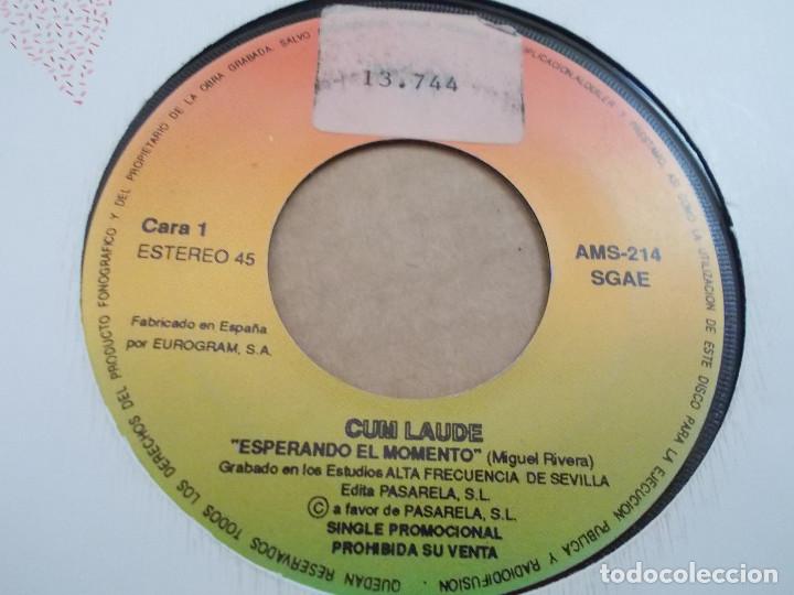 Discos de vinilo: CUM LAUDE. ESPERANDO EL MOMENTO. - Foto 3