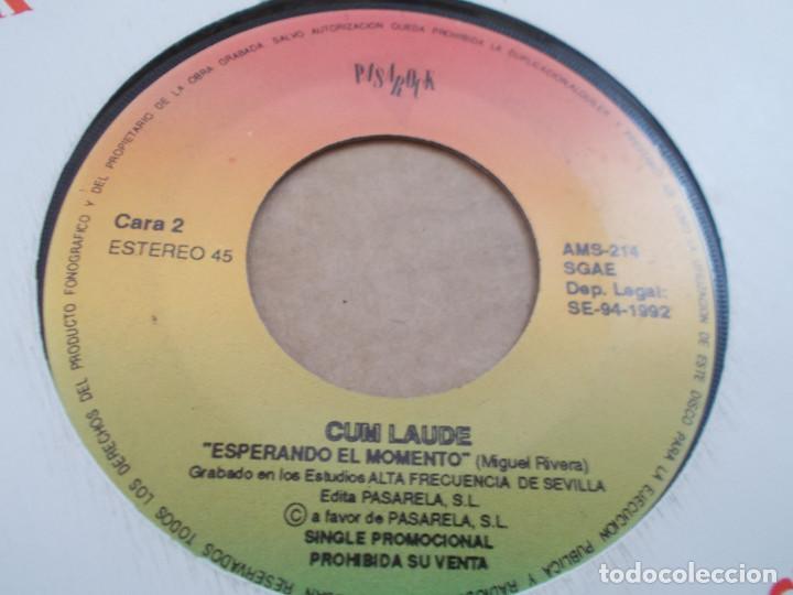 Discos de vinilo: CUM LAUDE. ESPERANDO EL MOMENTO. - Foto 4