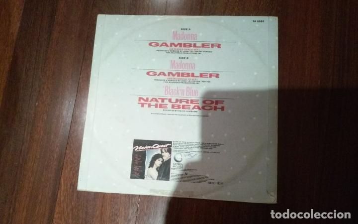 Discos de vinilo: madonna -gambler.maxi - Foto 2