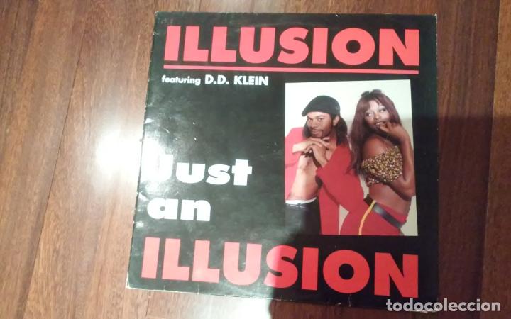 Discos de vinilo: Illusion feat d.d. klein-just an illusion.maxi - Foto 1