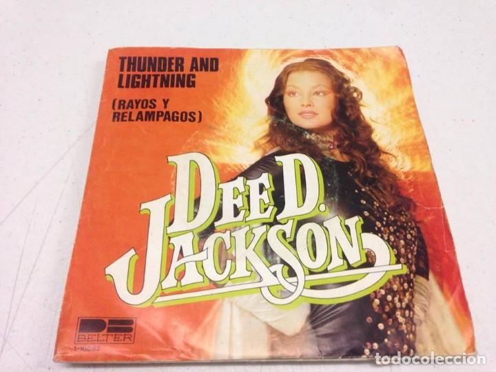 Discos de vinilo: Dee D. Jackson - Thunder And Lightning (Rayos Y Relampagos) - Foto 1
