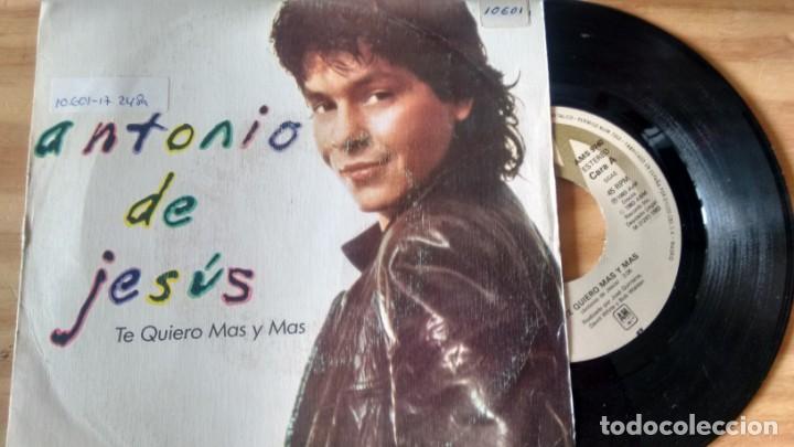 Vinyl-Schallplatten: SINGLE (VINILO) DE ANTONIO DE JESUS A&Ntilde;OS 80
