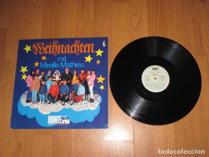 Discos de vinilo: MIREILLE MATHIEU - WEIHNACHTEN MIT - GERMANY - ARIOLA - T - - Foto 1