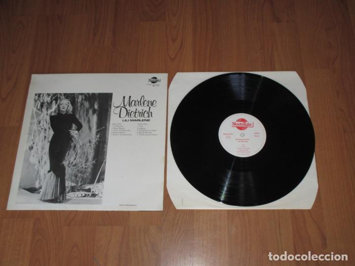 Discos de vinilo: MARLENE DIETRICH - LILI MARLENE - GERMANY - NOSTALGIA - T - - Foto 3