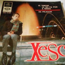 Discos de vinilo: XESC, EP, EL DIMONI JA NO FA POR A NINGÚ + 1, AÑO 1966. Lote 133931310