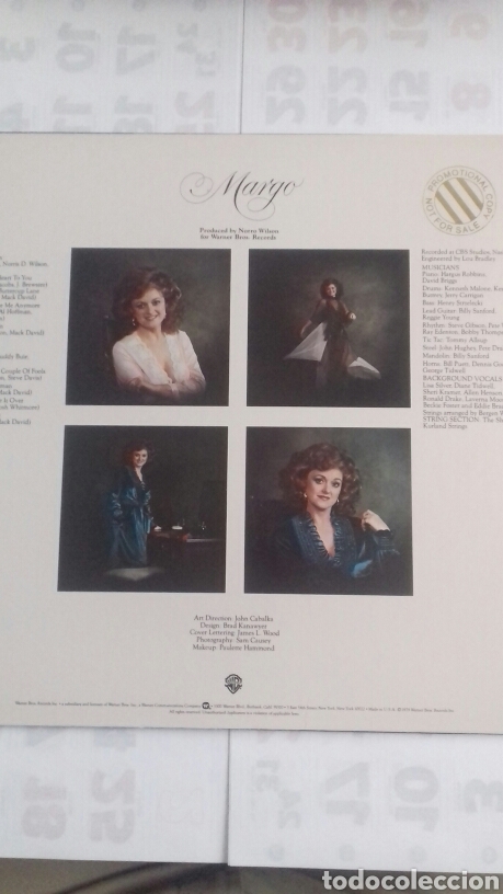Discos de vinilo: Margo Smith. A Woman. 1.979 - Foto 2