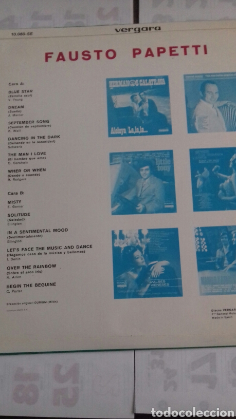 Discos de vinilo: Fausto Papetti. 1.969 - Foto 2