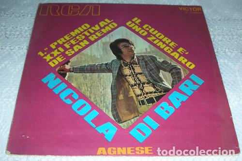 Discos de vinilo: Nicola Di Bari &ndash; Il Cuore Ѐ Uno Zingaro - SINGLE - Foto 1