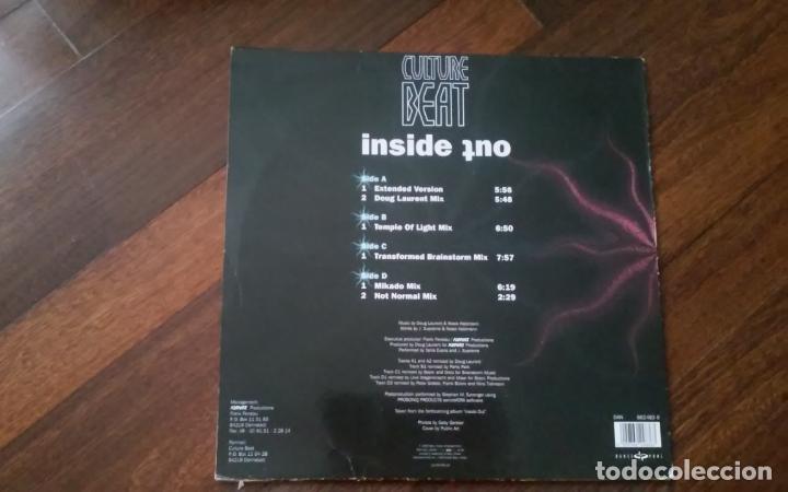 Discos de vinilo: Culture beat-inside out.doble maxi - Foto 2