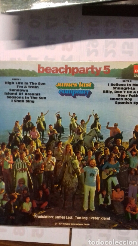 Discos de vinilo: James Last. Beachparty 5. 1.974. - Foto 2