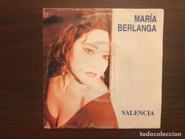 Vinyl-Schallplatten: Maria Berlanga &lrm;&ndash; Valencia Label: Sonograf &lrm;&ndash; SG-1063 Format: Vinyl, 7 Country: Spain Sortie: 1993