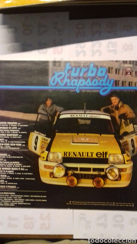 Discos de vinilo: Franck Pourcel. Turbo Rhapsody. 1.981 - Foto 2