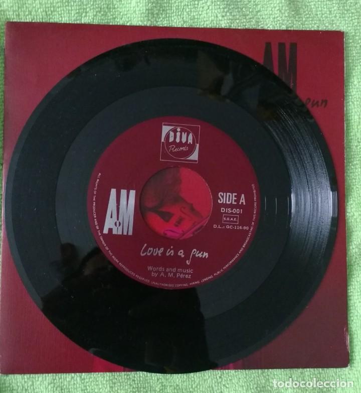 Discos de vinilo: AM - LOVE IS A FUN. Pop canario - Foto 2