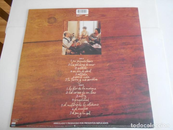 Presuntos Implicados-lp El Pan Y La Sal-letras - Comprar Discos LP ...