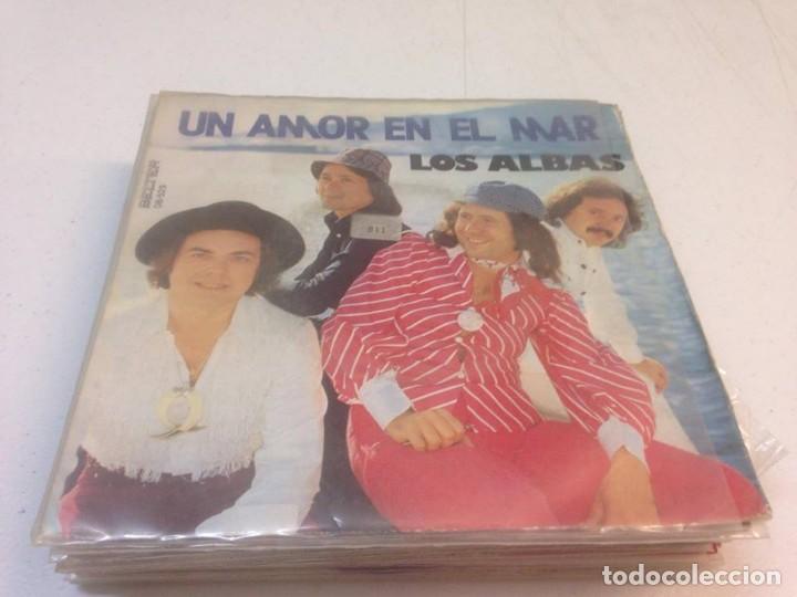 Discos de vinilo: Los Albas - Un Amor En El Mar (7-- Single) - Foto 1