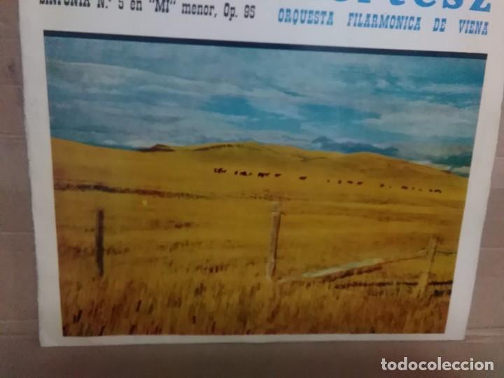Discos de vinilo: Devor&oacute; istavan Kert&eacute;sz orquesta filarm&oacute;nica viena n 5 - Foto 3