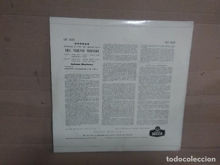 Discos de vinilo: Devor&oacute; istavan Kert&eacute;sz orquesta filarm&oacute;nica viena n 5 - Foto 4