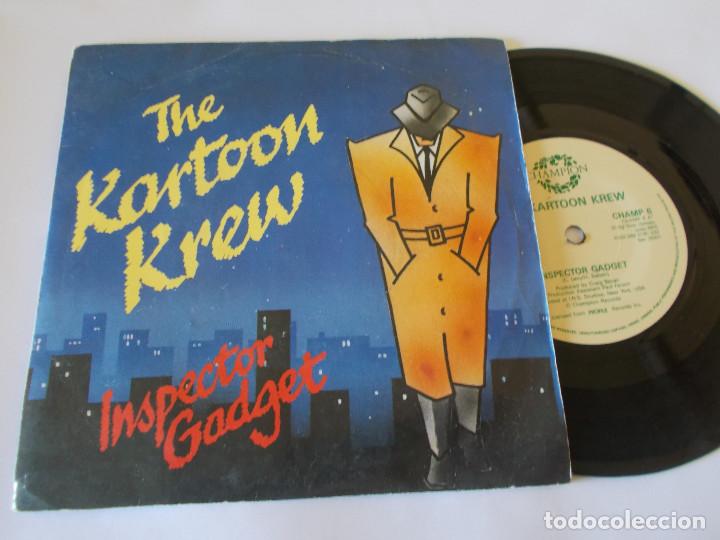 Discos de vinilo: THE KARTOON KREW. INSPECTOR GADGET. - Foto 1