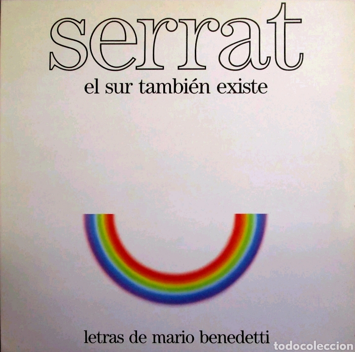 Discos de vinilo: Lp Joan Manuel Serrat El sur tambi&eacute;n existe - Foto 1