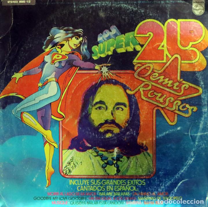 Discos de vinilo: DEMIS ROUSSOS - LOS SUPER (2LPS) 1977 - Foto 1