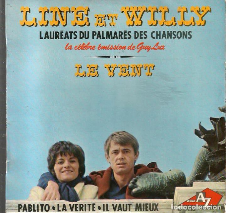 Discos de vinilo: EP LINE ET WILLY : LE VENT - Foto 1